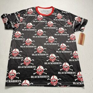 Nebraska‎ Cornhuskers Performance T-Shirt Blackshirts Football Large Victory NWT